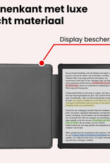 NoXx NoXx Kobo Libra Colour Hoesje Met Screenprotector - Turquoise