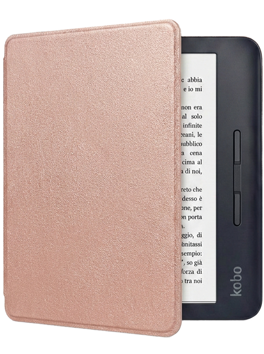 NoXx NoXx Kobo Libra H20 Hoesje - Rose Goud