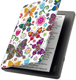Nomfy Nomfy Kobo Elipsa 2E Hoesje - Vlinders