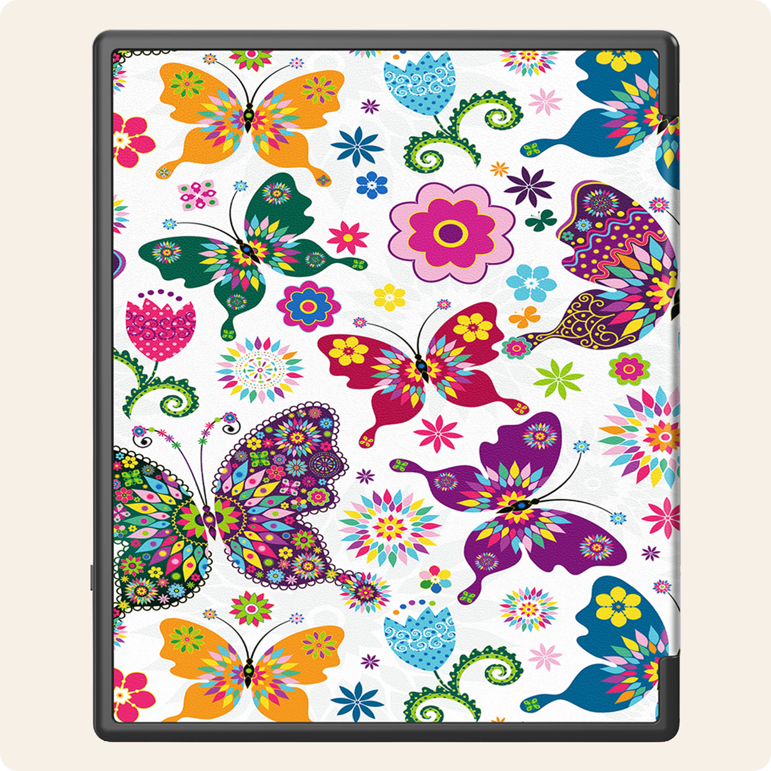 Nomfy Nomfy Kobo Elipsa 2E Hoesje - Vlinders
