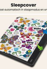 Nomfy Nomfy Kobo Elipsa 2E Hoesje Met Screenprotector - Vlinders