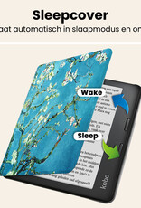 Nomfy Nomfy Kobo Libra 2 Hoesje - Bloesem