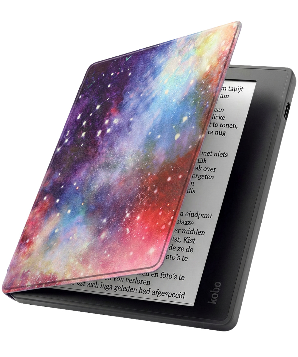 Nomfy Nomfy Kobo Libra 2 Hoesje - Galaxy