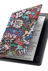 Nomfy Nomfy Kobo Libra 2 Hoesje - Graffity