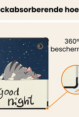 Nomfy Nomfy Kobo Libra 2 Hoesje - Kat