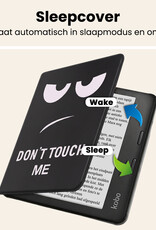 Nomfy Nomfy Kobo Libra 2 Hoesje Met Screenprotector - Don't Touch Me