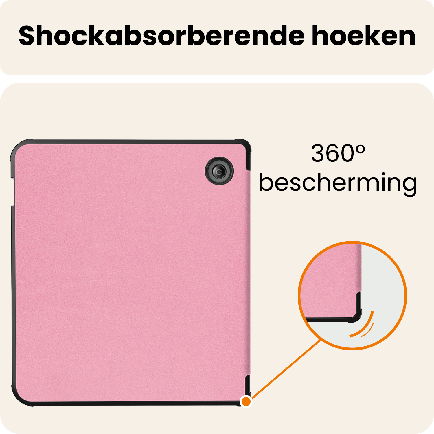 Nomfy Nomfy Kobo Libra Colour Hoesje - Roze