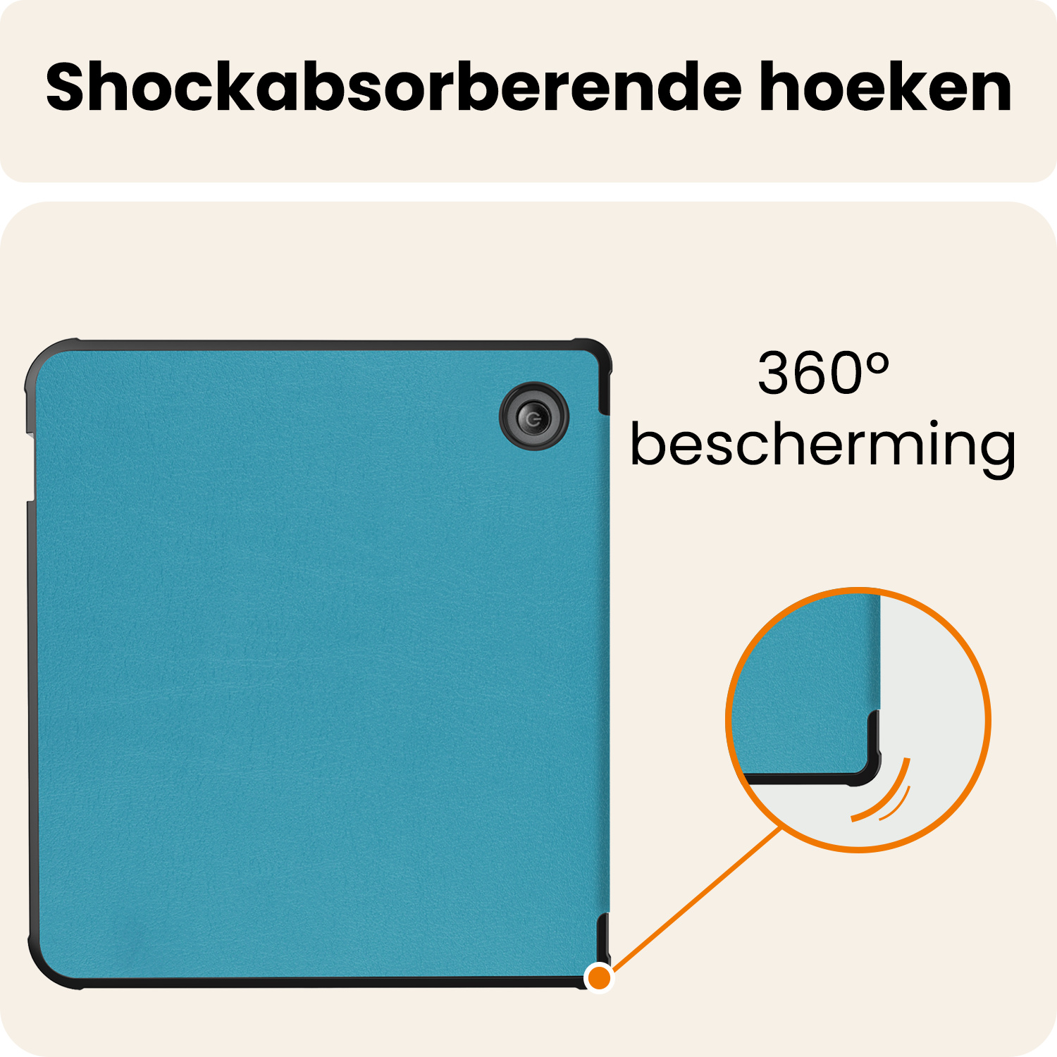 Nomfy Nomfy Kobo Libra Colour Hoesje - Turquoise