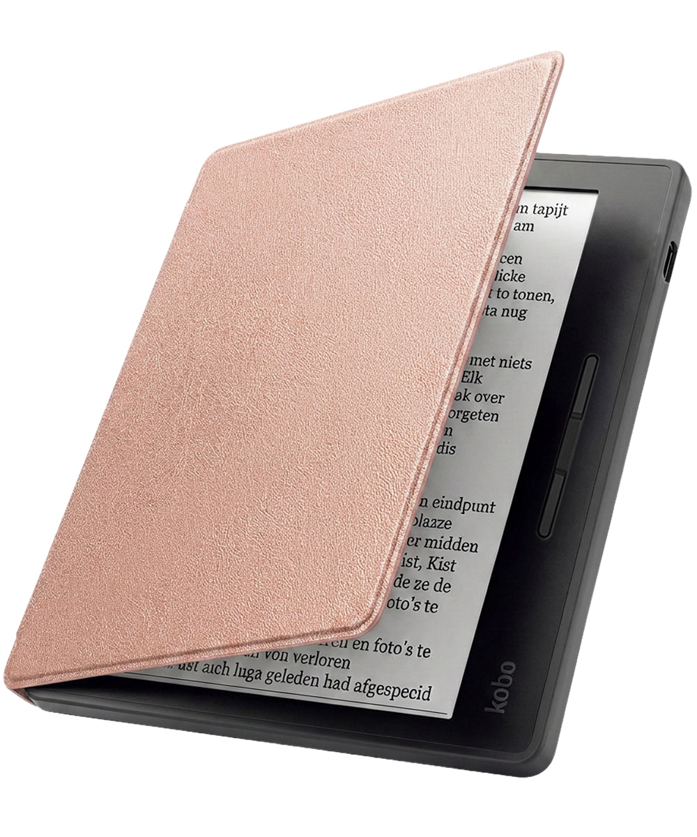 Nomfy Nomfy Kobo Libra H20 Hoesje - Rose Goud