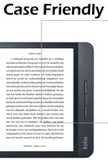 Nomfy Nomfy Kobo Libra H2O Hoesje Met Screenprotector - Grijs