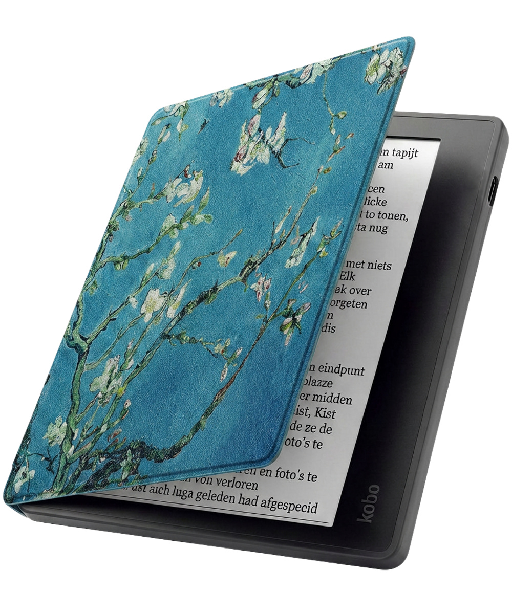 Nomfy Nomfy Kobo Sage Hoesje - Bloesem