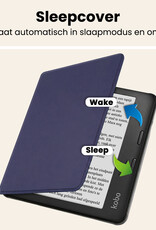 Nomfy Nomfy Kobo Sage Hoesje - Donkerblauw