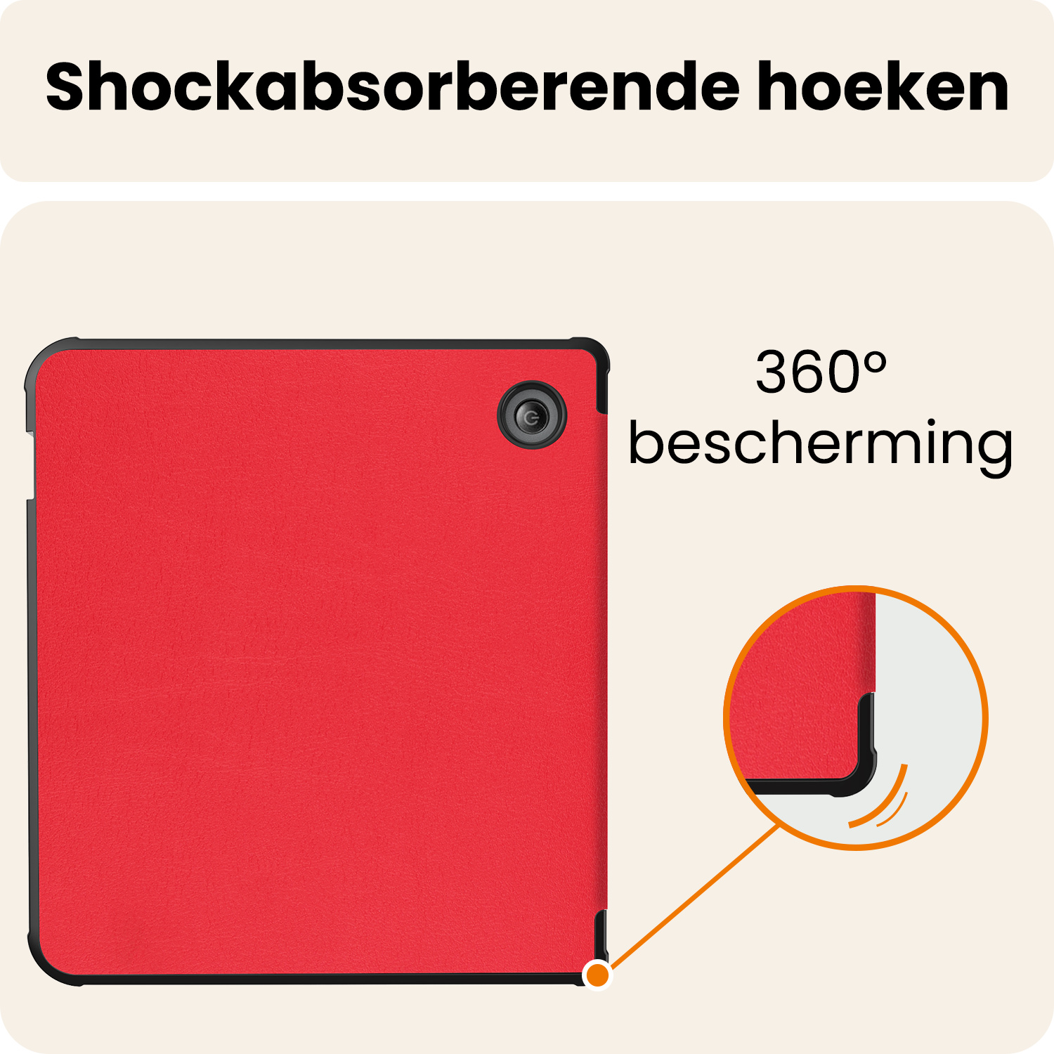 Nomfy Nomfy Kobo Sage Hoesje - Rood