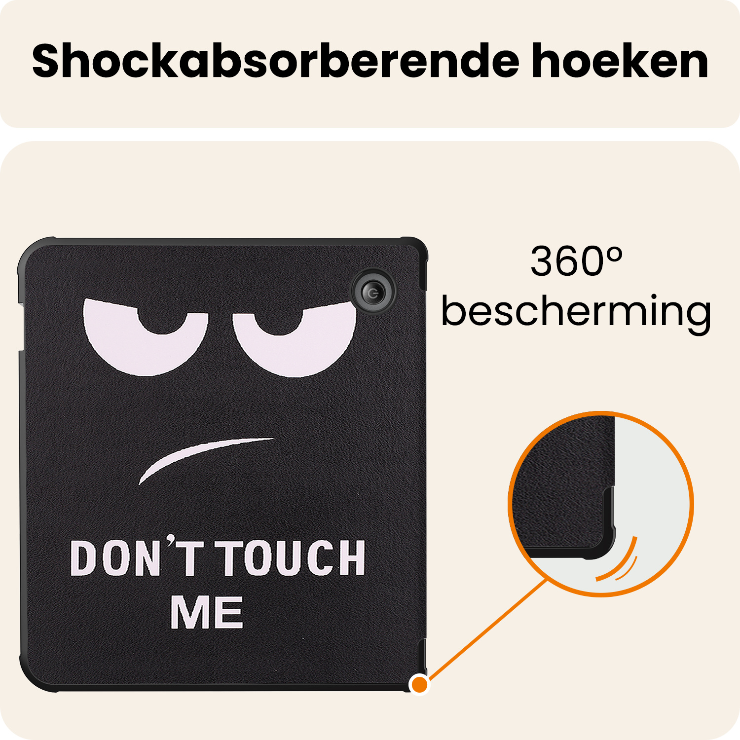 Nomfy Nomfy Kobo Sage Hoesje - Don't Touch Me