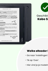 Nomfy Nomfy Kobo Sage Hoesje Met Screenprotector - Eenhoorn