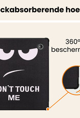 Nomfy Nomfy Kobo Sage Hoesje Met Screenprotector - Don't Touch Me