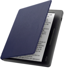 Nomfy Nomfy Kobo Libra H20 Hoesje - Donkerblauw