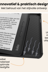 Nomfy Nomfy Kobo Libra H2O Hoesje Met Screenprotector - Donkerblauw