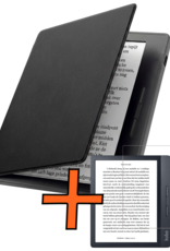 Nomfy Nomfy Kobo Libra H2O Hoesje Met Screenprotector - Zwart