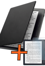 Nomfy Nomfy Kobo Sage Hoesje Met Screenprotector - Zwart