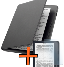 Nomfy Nomfy Kobo Sage Hoesje Met Screenprotector - Grijs