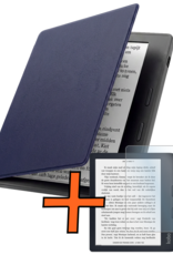 Nomfy Nomfy Kobo Sage Hoesje Met Screenprotector - Donkerblauw