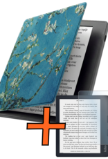 Nomfy Nomfy Kobo Sage Hoesje Met Screenprotector - Bloesem