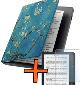 Nomfy Nomfy Kobo Sage Hoesje Met Screenprotector - Bloesem