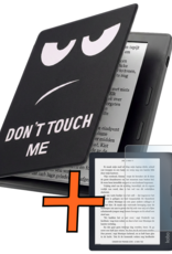 Nomfy Nomfy Kobo Libra 2 Hoesje Met Screenprotector - Don't Touch Me