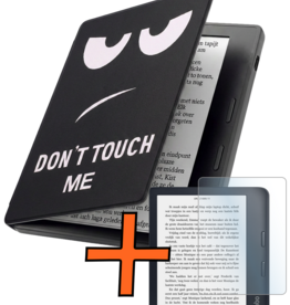 Nomfy Nomfy Kobo Libra 2 Hoesje Met Screenprotector - Don't Touch Me