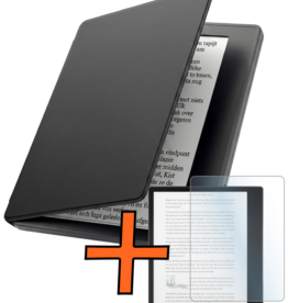 Nomfy Nomfy Kobo Elipsa 2E Hoesje Met Screenprotector - Zwart
