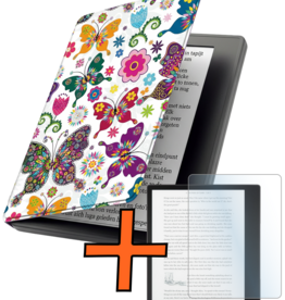 Nomfy Nomfy Kobo Elipsa 2E Hoesje Met Screenprotector - Vlinders