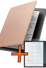 Nomfy Nomfy Kobo Elipsa 2E Hoesje Met Screenprotector - Rose Goud