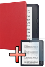 NoXx NoXx Kobo Sage Hoesje Met Screenprotector - Rood