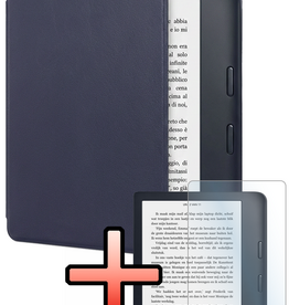 NoXx NoXx Kobo Sage Hoesje Met Screenprotector - Donkerblauw