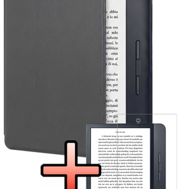 NoXx NoXx Kobo Libra H2O Hoesje Met Screenprotector - Grijs