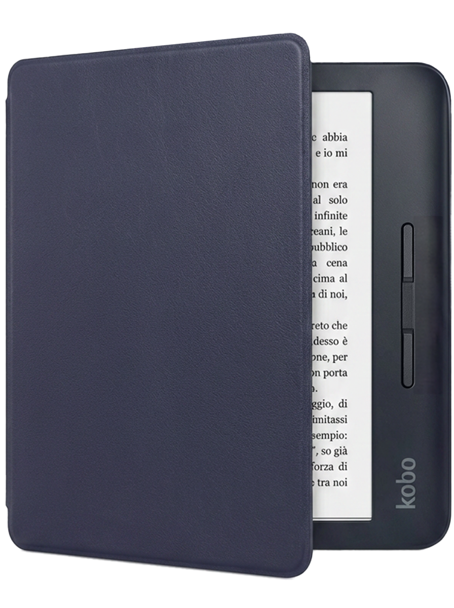 NoXx NoXx Kobo Libra H20 Hoesje - Donkerblauw