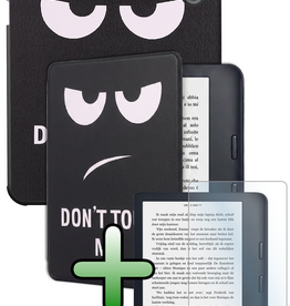 BASEY. BASEY. Kobo Sage Hoesje Met Screenprotector - Don't Touch Me