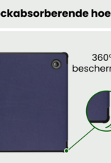 BASEY. BASEY. Kobo Libra H20 Hoesje - Donkerblauw