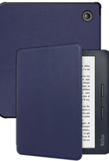 BASEY. BASEY. Kobo Libra H20 Hoesje - Donkerblauw