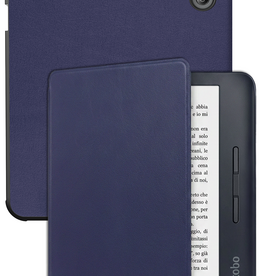 BASEY. BASEY. Kobo Libra H20 Hoesje - Donkerblauw