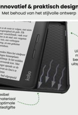 BASEY. BASEY. Kobo Libra H2O Hoesje Met Screenprotector - Donkerblauw