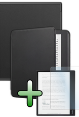 BASEY. BASEY. Kobo Elipsa 2E Hoesje Met Screenprotector - Zwart