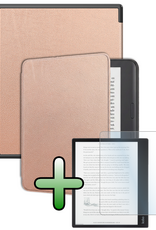 BASEY. BASEY. Kobo Elipsa 2E Hoesje Met Screenprotector - Rose Goud