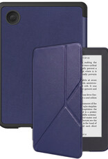 BASEY. BASEY. Kobo Clara 2E Hoesje Trifold - Donkerblauw
