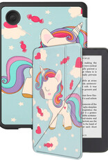 BASEY. BASEY. Kobo Clara 2E Hoesje Trifold - Eenhoorn