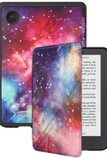 BASEY. BASEY. Kobo Clara 2E Hoesje Trifold - Galaxy