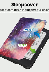 BASEY. BASEY. Kobo Clara 2E Hoesje Trifold - Galaxy