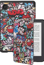 BASEY. BASEY. Kobo Clara 2E Hoesje Trifold - Graffity