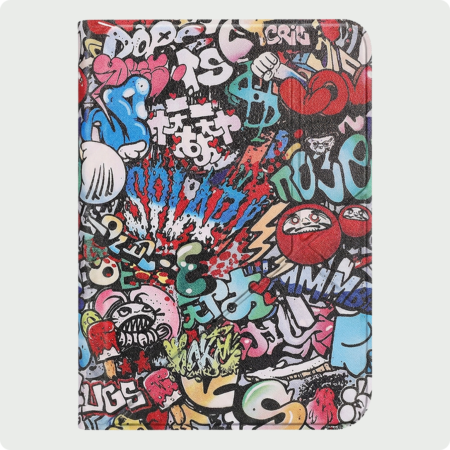BASEY. BASEY. Kobo Clara 2E Hoesje Trifold - Graffity